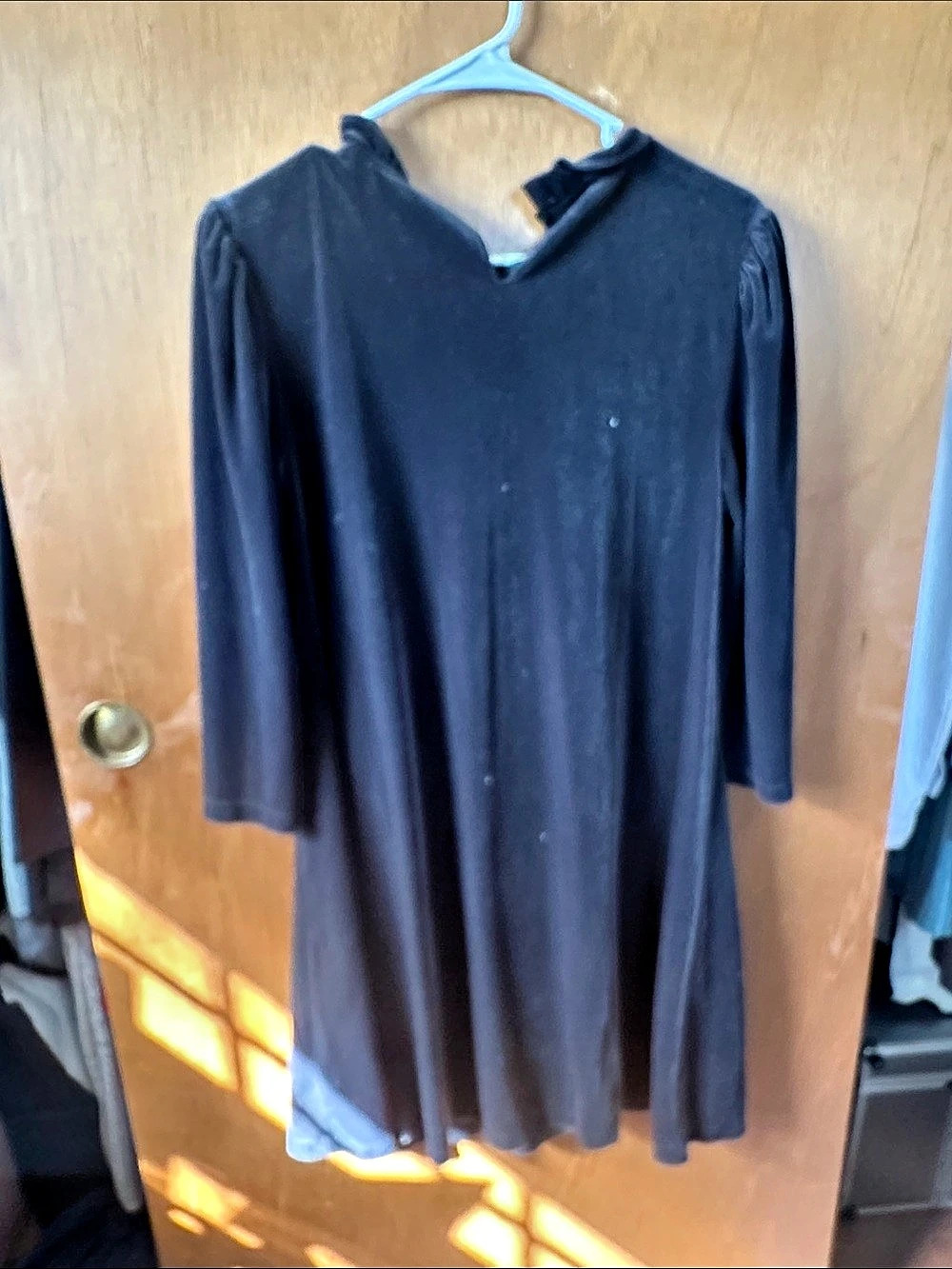 Long Sleeve Black Dress